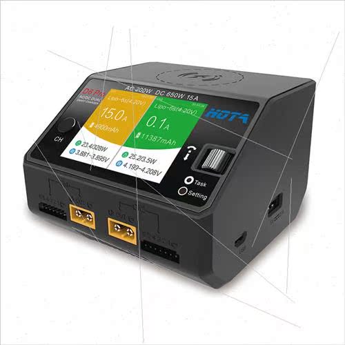 D6 Pro Smart Balance Charger 650W 15A Built-in Power Supply - 图0
