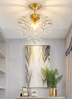 crystal chandelier aisle light corridor staircase light basi