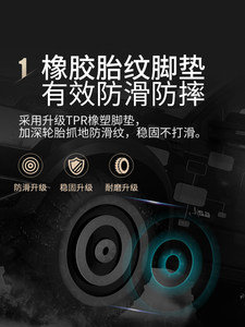 富林老人防滑拐杖手杖四脚轻便多功能可伸缩医用超轻拐棍辅助行走