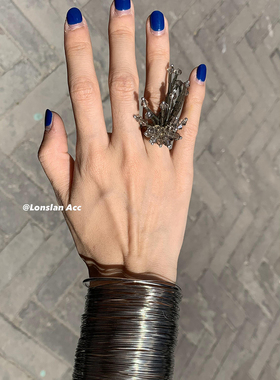 LONSLANACC宽边编织质感手镯