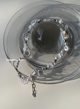 LONSLANACC串珠拼接项链