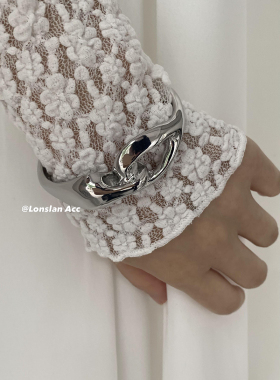 LONSLANACC设计开口时髦手镯