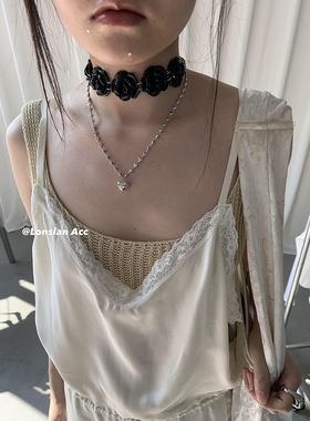 LONSLANACC绝美爱心拼接项链