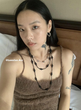 LonslanAcc串珠拼接长款项链