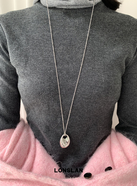 LONSLANACC精致重工吊坠长款项链