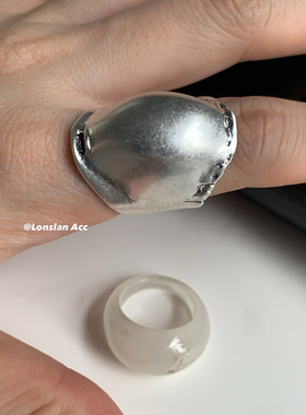 LonslanAcc致造型小众戒指