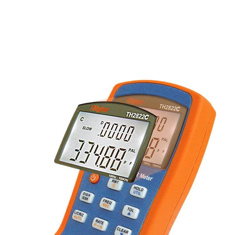 同惠手持式LCR数字电桥TH2822便携式电阻电感测试仪电桥 电子检测 - 图0