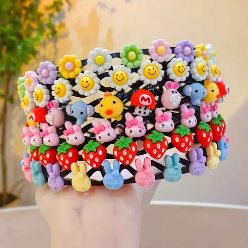 Детская заколка для волос, шпильки для волос, ободок, нескользящий аксессуар для волос, коллекция 2023