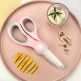 Детские керамические портативные пищевые ножницы для прикорма, детская посуда, комплект