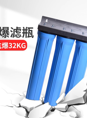 20寸蓝滤瓶4分6分口商用净水器