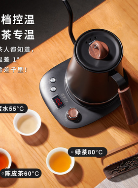 6档控温保温长嘴烧水壶4分钟速热
