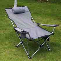 Upscale outdoor folding chair fishing stool Balcony Chairs portable beach Afternoon Bed for sitting and lying over light and casual fishing