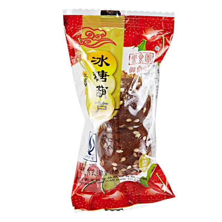 正宗御食园500g老北京网红冰糖葫芦 御食园泽浩通山楂类制品