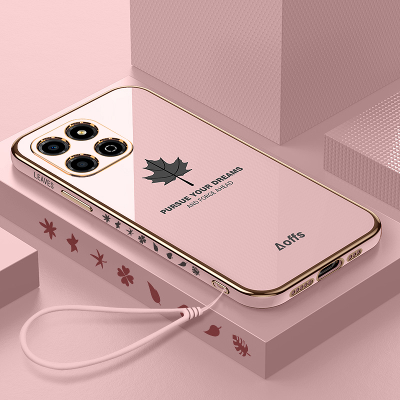 适用荣耀畅玩60plus手机壳ALT一AN00华为新款honor保护Puls套ANOO全包防摔ALTAN带挂绳Pius女男P硅胶玩畅外壳 - 图3