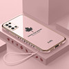 Suitable for oppoK7x silicone anti-fall shell with tempered film