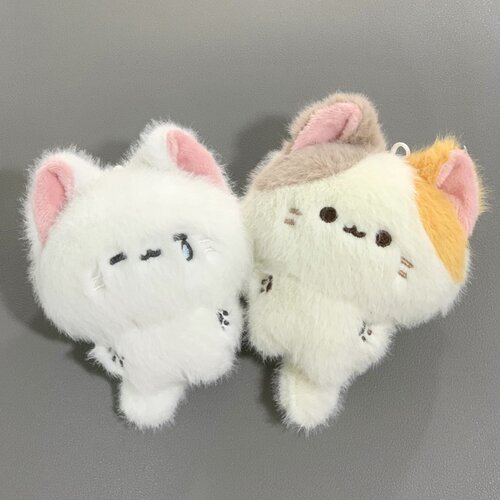 咚咚研究所原创猫咪海星体可爱三花emo小猫玩偶礼物毛绒挂件节日 - 图0