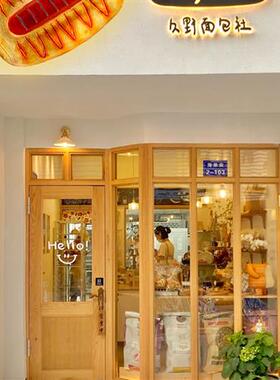 模拟面包模型玻璃纤维雕塑定制面包店创意招牌门立体夜光墙挂饰品