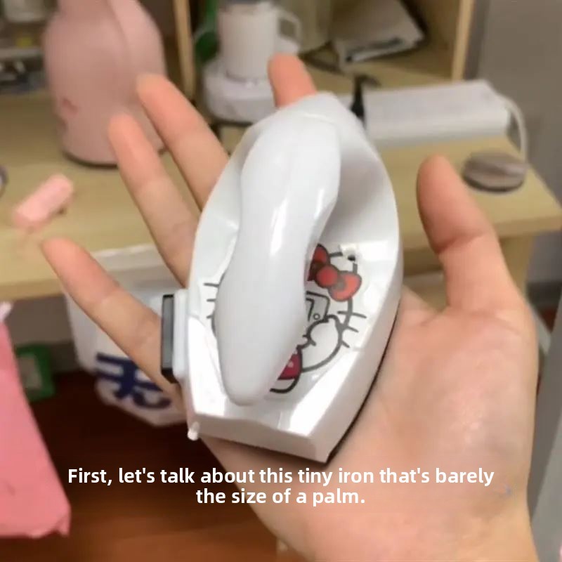 拼豆豆小熨斗拼豆橡皮章转印神器宿舍电熨斗手工迷你小电烫斗便携 - 图0