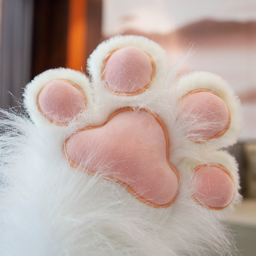 猫爪手套儿童二次元漫展cosplay可爱猫爪加厚加绒手套女冬天学生 - 图3