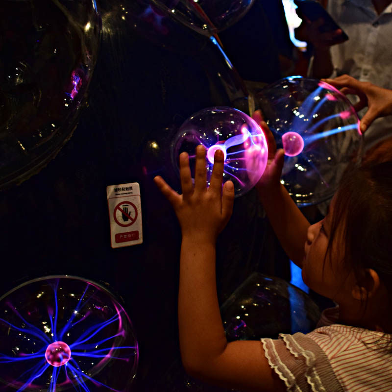 定制12寸15寸20寸魔球闪电球静电球发光魔法电流灯离子球商业活动,淘宝优惠券,粉丝福利购,淘宝优惠卷