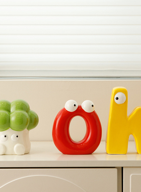 玄关酒柜软装趣味摆件轻奢高档家居客厅桌面装饰品儿童房可爱摆设