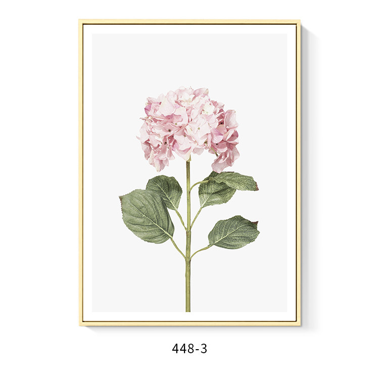 北欧英文字母海报图片定制现代简约客厅植物组合画芯插画照片打印