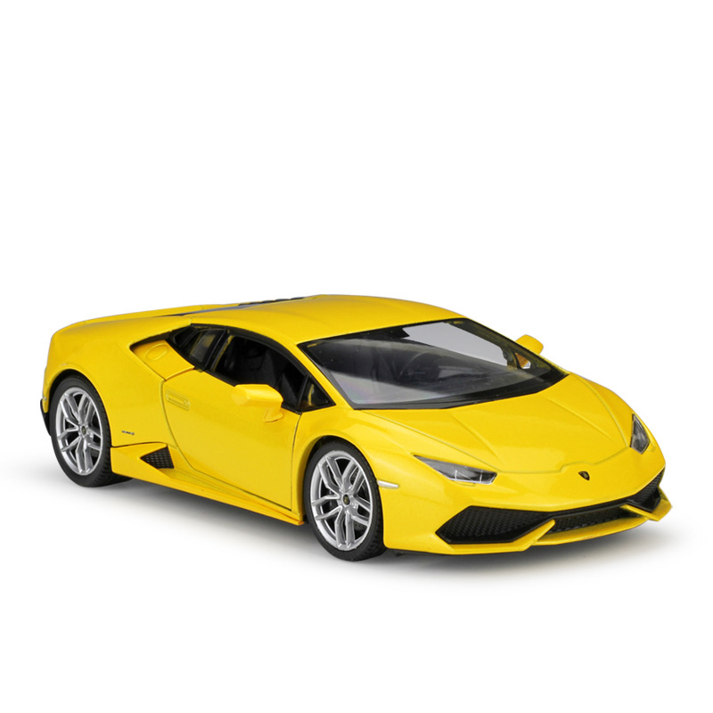 威利WELLY1:24兰博基尼胡拉坎Huracan LP610-4仿真合金汽车模型 - 图3