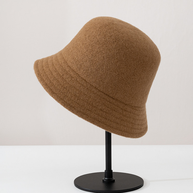 日客订单100%羊毛渔夫帽帽秋冬澳毛保暖帽百搭盆帽洋气女帽,淘宝优惠券,粉丝福利购,淘宝优惠卷
