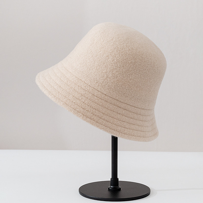 日客订单100%羊毛渔夫帽帽秋冬澳毛保暖帽百搭盆帽洋气女帽,淘宝优惠券,粉丝福利购,淘宝优惠卷