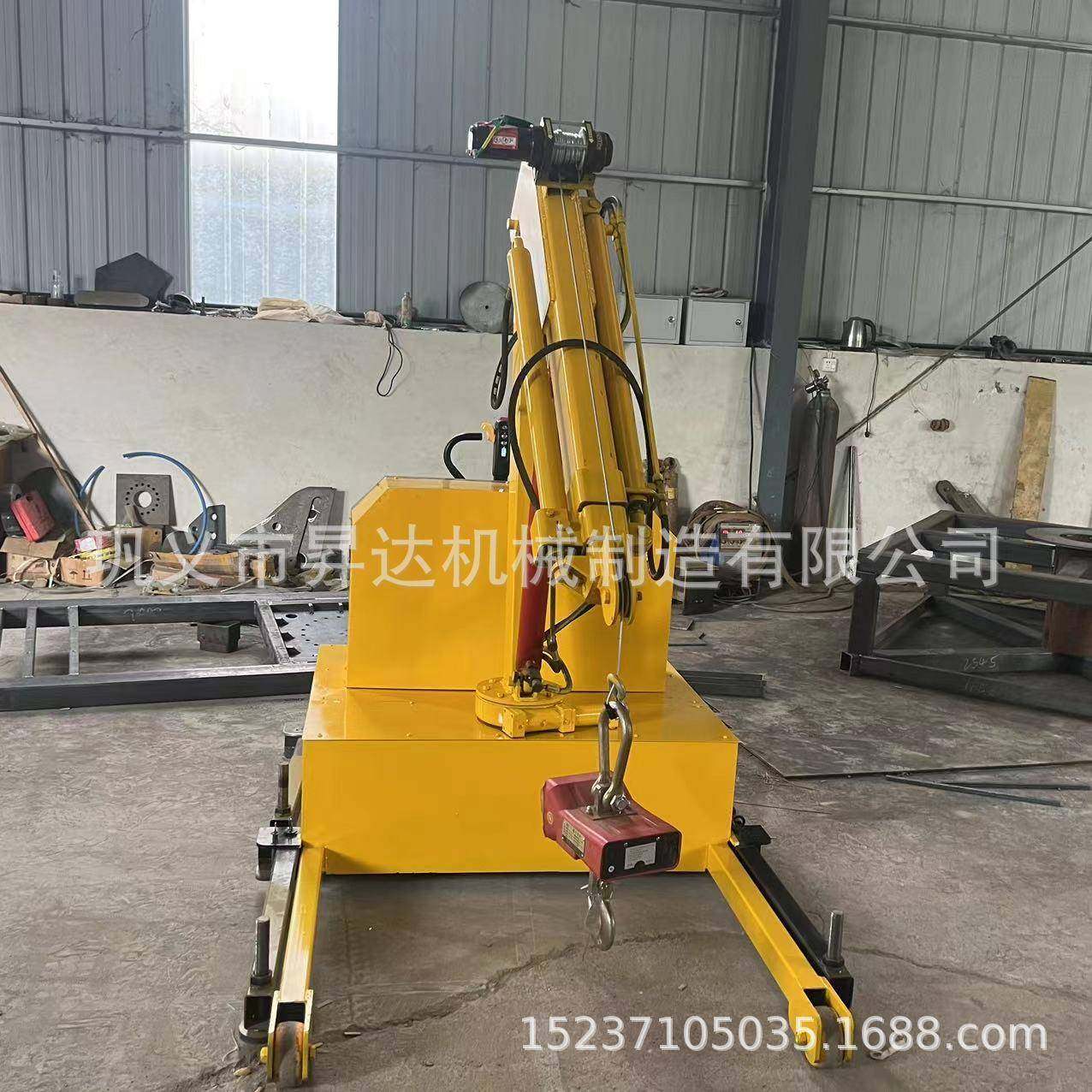 1t-t充电式液压移动小吊机电动行走车间吊装模具配件起重设备,淘宝优惠券,粉丝福利购,淘宝优惠卷