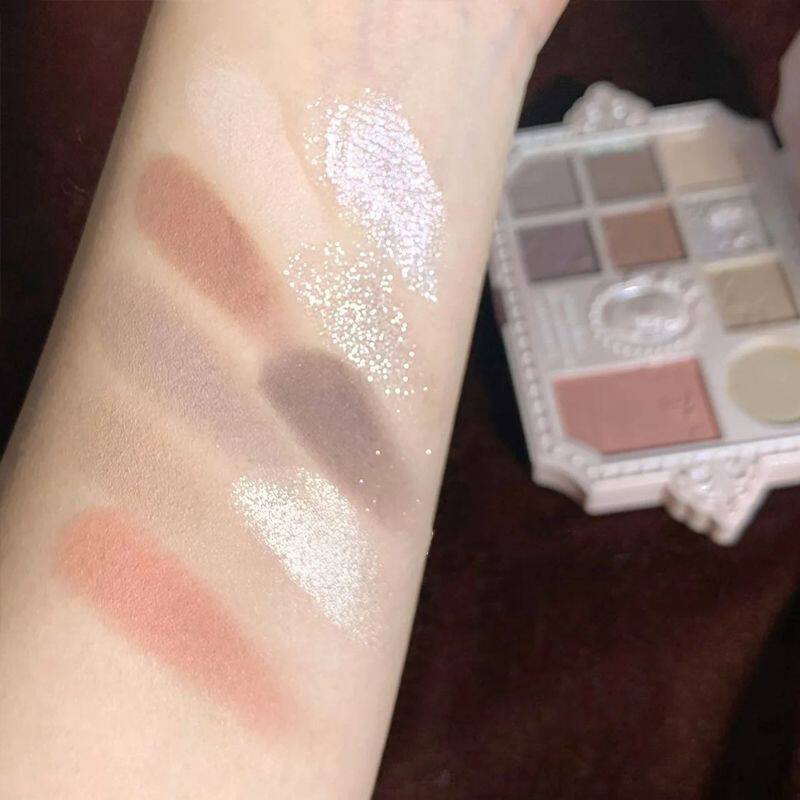 浮雕ins高光腮红高级感一体眼影盘 印尚客寿司帘