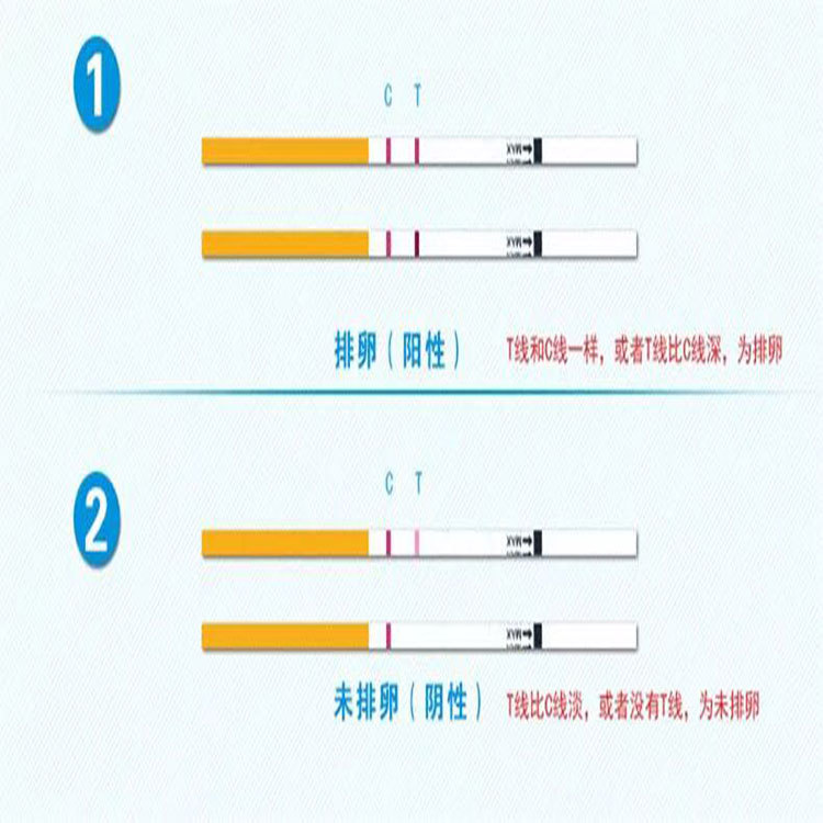 新款韵之安排卵试纸20条测排卵期LH怀孕备孕测试纸包邮