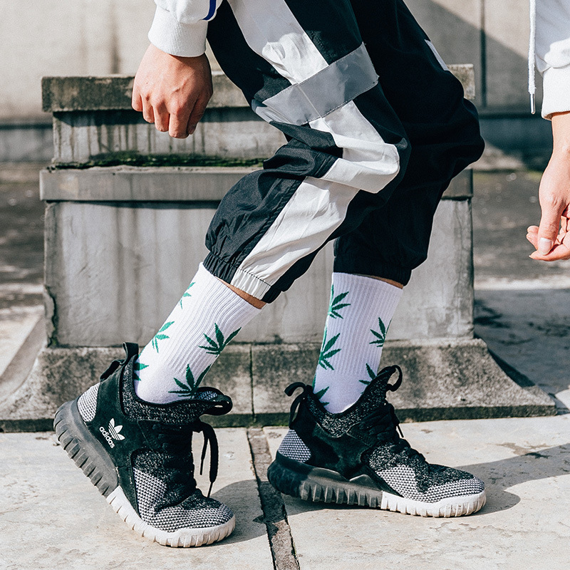 中筒潮春秋季嘻哈男士ins潮流长袜 玫思瑰懿短袜/打底袜/丝袜/美腿袜