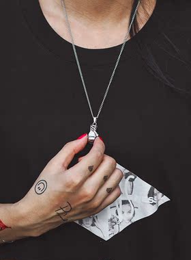 韩版霸气风项链男士饰品吊坠