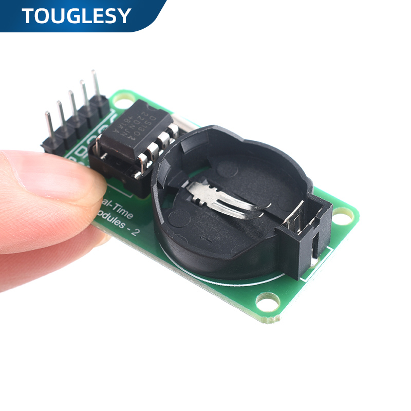 DS1302时钟模块/RTC掉电走时/单片机拓展 带电池/不带电池 - 图1