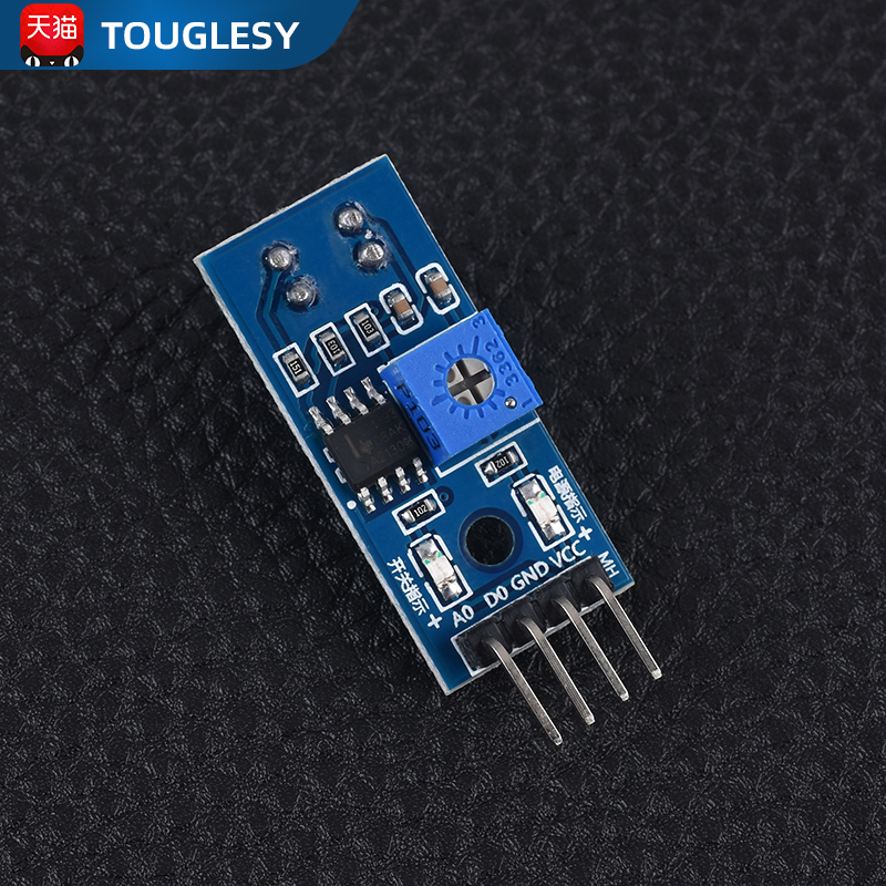 TCRT5000寻迹传感器模块智能循迹小车避障机器人光电巡线红外探测 - 图2