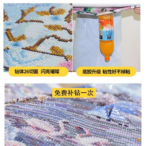 【蜡笔小新全家福】十字绣2026新款客厅线绣自己绣小件刺绣钻石画 - 图2