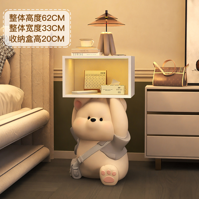 大型熊客厅落地摆件儿童房卧室房间布置床头柜装饰沙发边几乔迁,淘宝优惠券,粉丝福利购,淘宝优惠卷