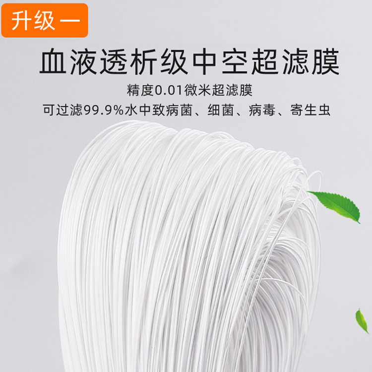 野外探险滤水吸管末日应急生命装备户外净化过滤器便捷直饮净水器 - 图1