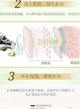 美肤宝精萃舒润保湿乳液提亮补水持久滋润温和控油细纹护肤品学生