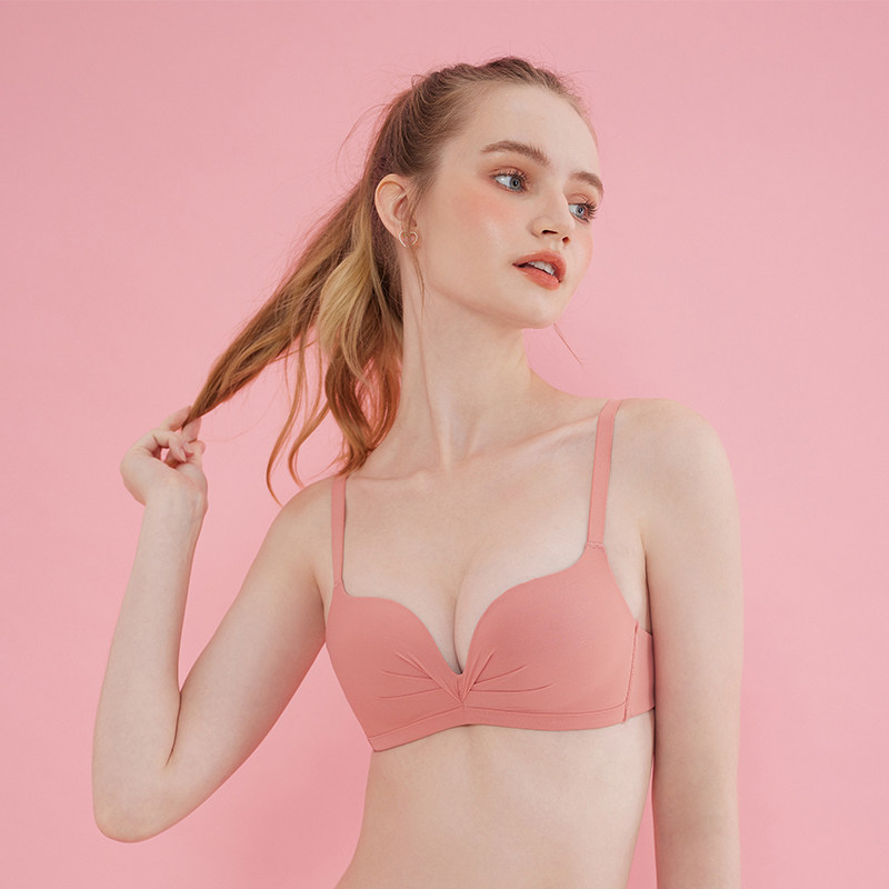 聚拢薄款收副乳防下垂少女风内衣 LAEMAYNY文胸