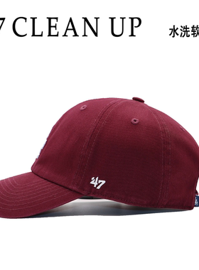 47Brand正品水洗MLB小标棒球帽