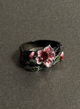 Vintage古着 NocturnalSliver 暗夜金金缝戒指