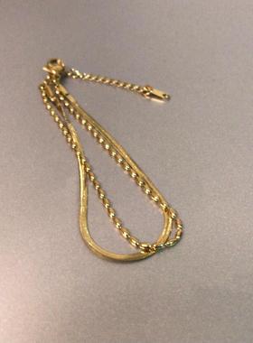 Vintage 古着 | Golden - Ear Soft Bracelet 金穗柔环不掉色手链