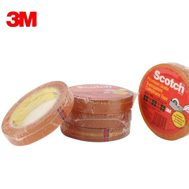 3M610薄膜测试胶带耐高温高粘封箱0.058mm厚25/19mm透明原厂包装,淘宝优惠券,粉丝福利购,淘宝优惠卷