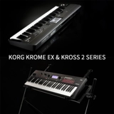 Korg Kelleger Kross-2 | Krome Ex 61 Key | 73 Key | 88-ключ Music Synthesizer Workstation
