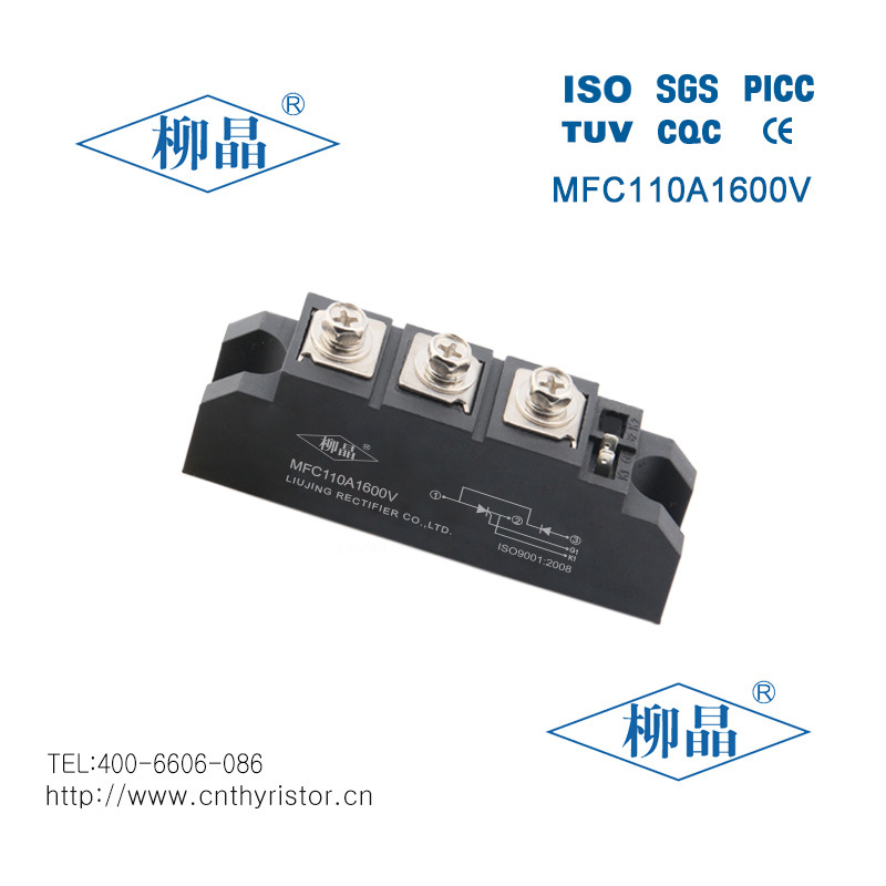 无功补偿柜低压选用模块配件 MFC110A1000V整流管可控硅混合模块-图0