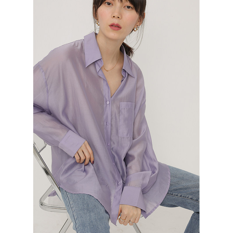 itfi设计感小众2020新款夏季衬衫 itfi衬衫