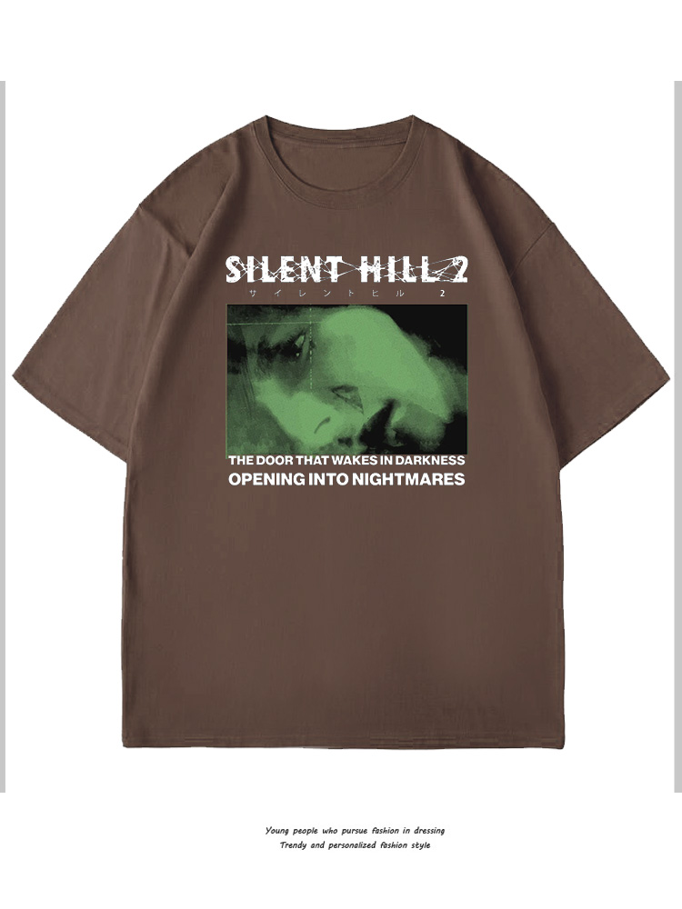 寂静岭2T恤SILENT HILL 2 t shirt graphic tees穿搭-图3