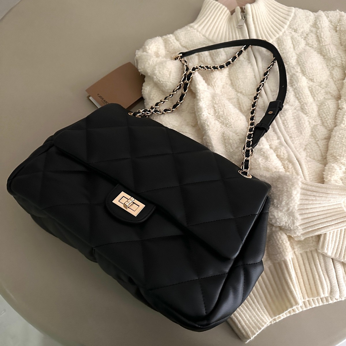 南风chio旗舰南法菱格链条包包女2025新款夏季高级质感通勤单肩斜,淘宝优惠券,粉丝福利购,淘宝优惠卷